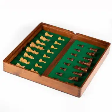 Ensemble Magnétique de Voyage avec Compartiment Rangement en Bois – Image 6