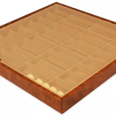 Ensemble Arabic Style VIII Echiquier Rangement et Pièces Echecs Staunton Bois et Métal – Image 16