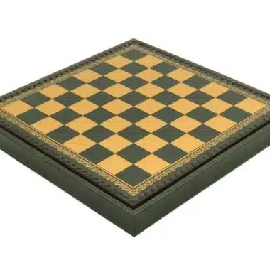 Ensemble Romains vs Barbares : Echiquier en Similicuir & Jeu d'Echecs en Métal Peint à la main – Image 6