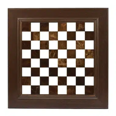 Ensemble Bataille de Waterloo 1 Echiquier en Bois et en Marbre et Jeu d'Echecs Peint à la Main – Image 10