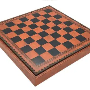 Ensemble Arabic Style VIII Echiquier Rangement et Pièces Echecs Staunton Bois et Métal – Image 12