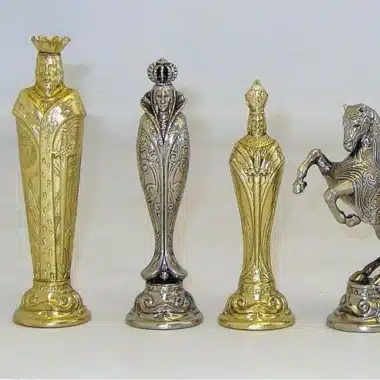 Jeu d'Echecs en Métal "Renaissance"