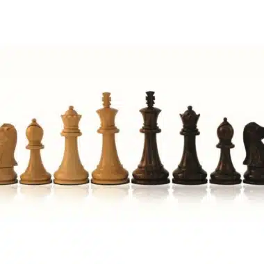 Jeu d'Echecs Staunton en Bois de Rose – Image 8
