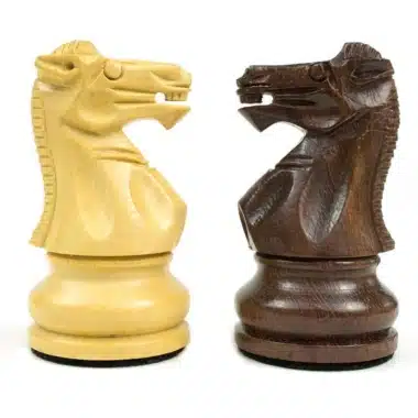 Jeu d'Echecs Staunton en Bois de Rose – Image 3