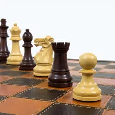 Jeu d'Echecs Staunton en Bois de Rose – Image 7