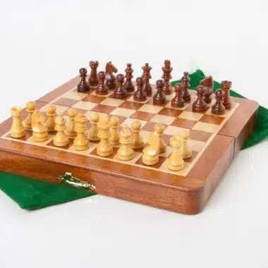 Ensemble Magnétique de Voyage en Bois – Image 5
