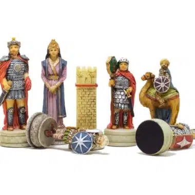 Jeu d'Echecs en Résine Empire Byzantin vs Califats Arabes – Image 3