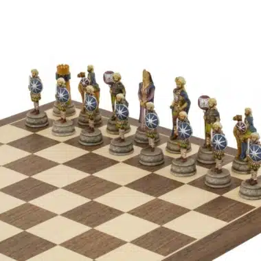 Jeu d'Echecs en Résine Empire Byzantin vs Califats Arabes – Image 5