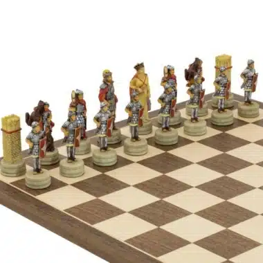 Jeu d'Echecs en Résine Empire Byzantin vs Califats Arabes – Image 6