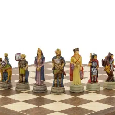 Jeu d'Echecs en Résine Empire Byzantin vs Califats Arabes – Image 7