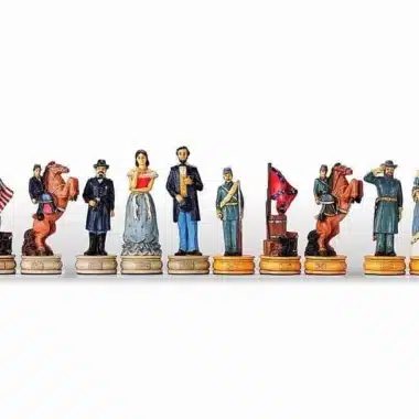 Jeu d'Echecs en Résine "Guerre de Sécession seconde édition"
