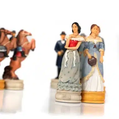Jeu d'Echecs en Résine Guerre de Sécession seconde édition – Image 4