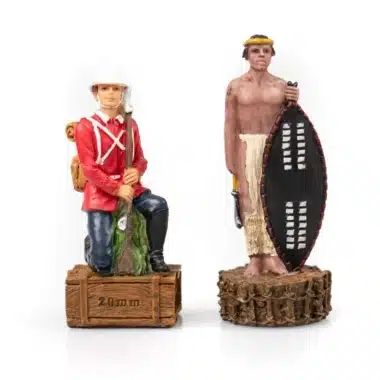 Jeu d'Echecs en Résine Guerre Anglo-Zouloue – Image 5
