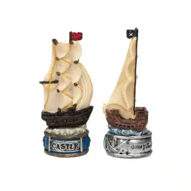 Jeu d'Echecs en Résine Pirates et Marine royale – Image 11