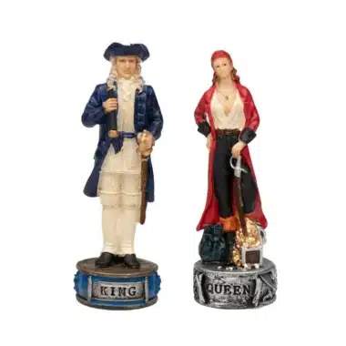 Jeu d'Echecs en Résine Pirates et Marine royale – Image 7