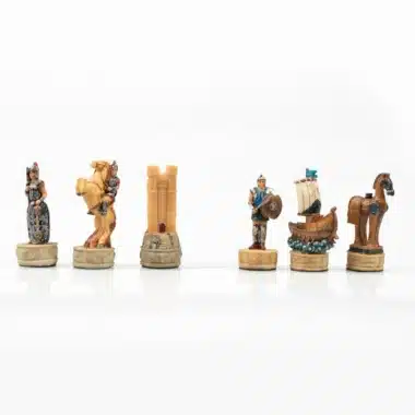 Jeu d'Echecs en Résine La Guerre de Troie – Image 5