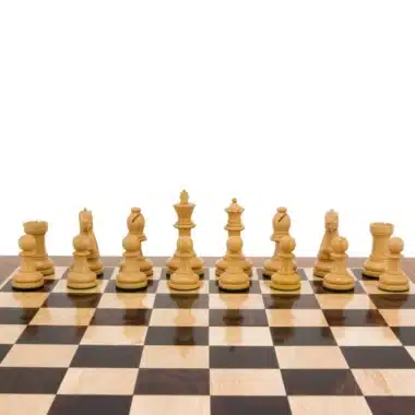 Jeu d'Echecs Staunton Supreme III en Bois d'Ebène – Image 3