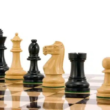 Jeu d'Echecs Staunton Supreme III en Bois d'Ebène – Image 5