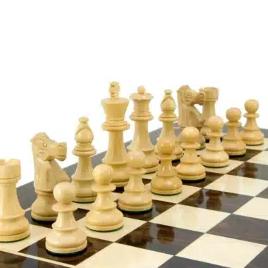 Jeu d'Echecs Staunton "Chevalier" en Bois de Rose – Image 6
