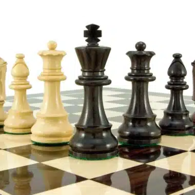 Jeu d'Echecs Staunton "Chevalier" en Bois de Rose – Image 4