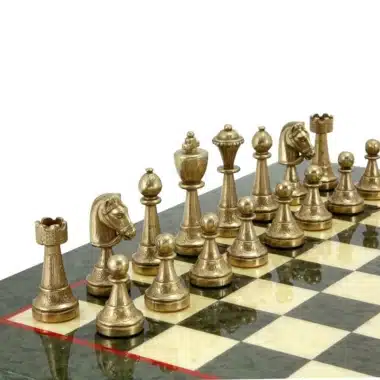 Jeu d'Echecs en Métal Staunton – Image 10