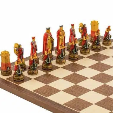 Jeu d'Echecs en Résine "Camelot "