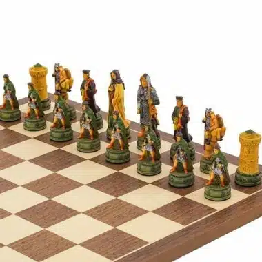 Jeu d'Echecs en Résine "Camelot "