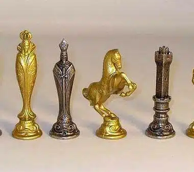 Jeu d'Echecs en Métal "Renaissance"