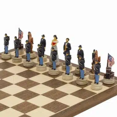 Jeu d'Echecs en Résine "Guerre de Sécession seconde édition"