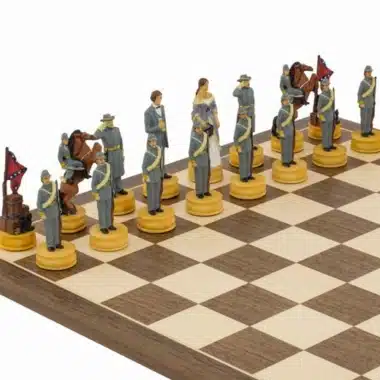 Jeu d'Echecs en Résine "Guerre de Sécession seconde édition"