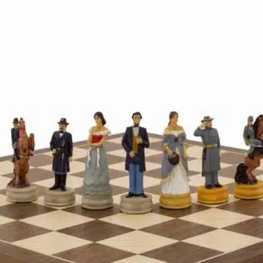 Jeu d'Echecs en Résine "Guerre de Sécession seconde édition"