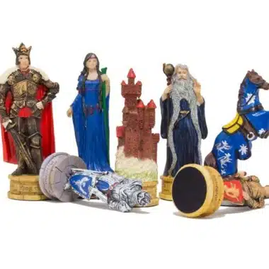 Jeu d'Echecs en Résine "Roi Arthur"