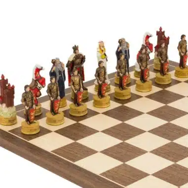 Jeu d'Echecs en Résine "Roi Arthur"