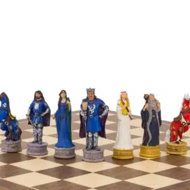 Jeu d'Echecs en Résine "Roi Arthur"