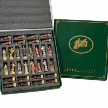Jeu d'Echecs en Résine "Russes vs Mongoles"