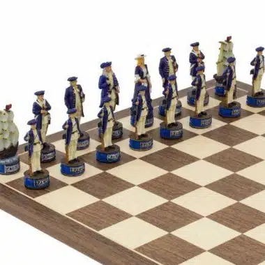 Jeu d'Echecs en Résine "Pirates et Marine royale"