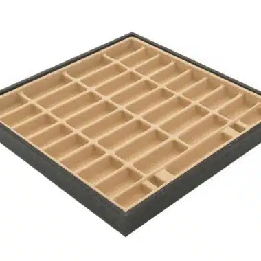 Jeu d'Echecs Égypte Ancienne en Résine &  Échiquier en Similicuir avec Compartiment de Rangement – Image 8