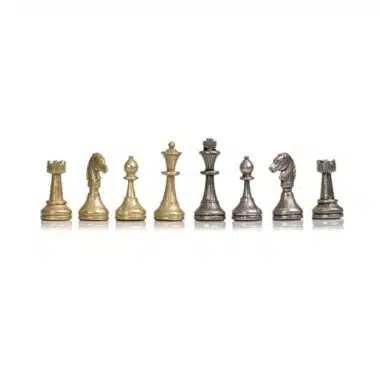 Jeu d'Échecs Cute Flowered & Globe Terrestre - Échiquier en Similicuir & Pièces en Métal – Image 4