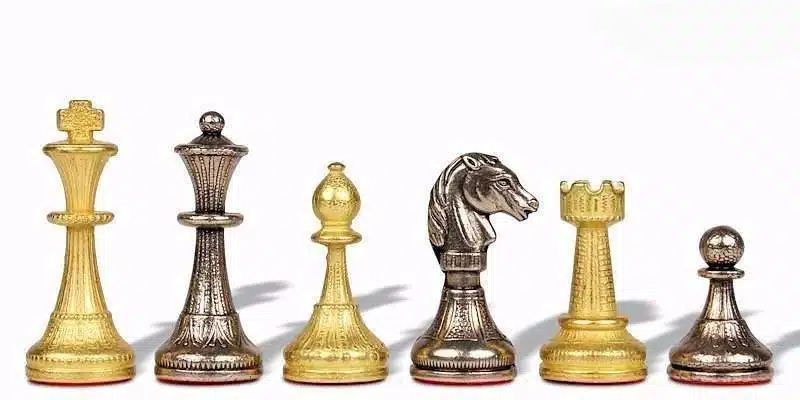 Jeu d'Échecs Cute Flowered - Échiquier en Similicuir & Pièces en Métal – Image 4