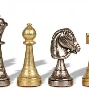 Jeu d'Échecs Staunton - Échiquier en Bois de Bruyère et Bois d'Orme avec Tiroir & Pièces en Métal – Image 10