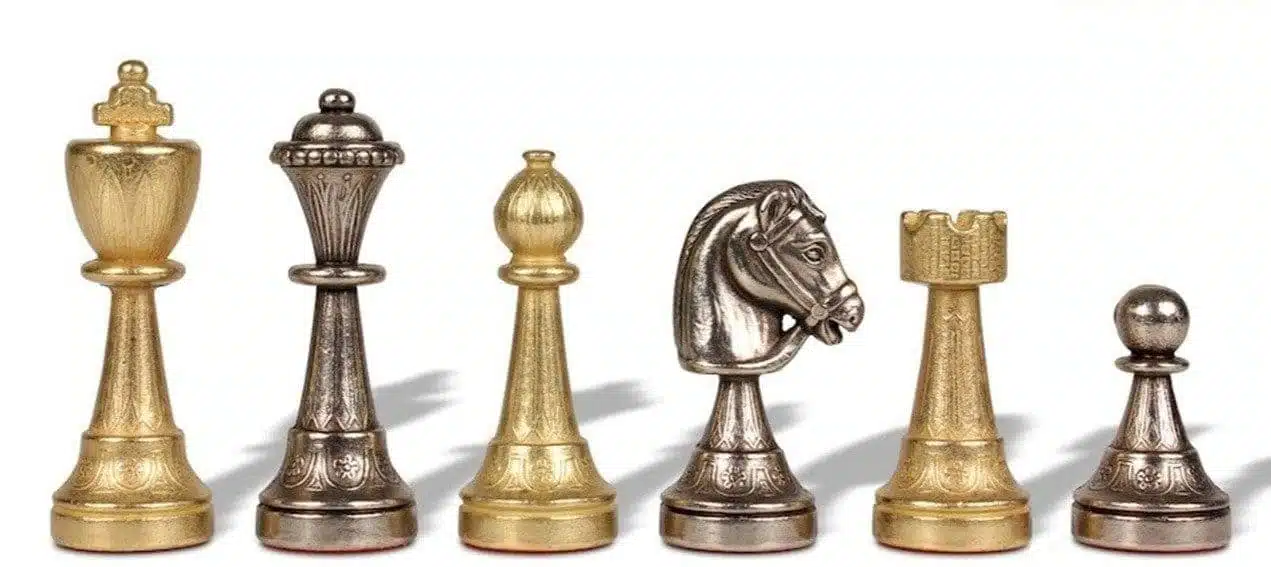 Jeu d'Échecs Staunton - Échiquier en Bois de Bruyère et Bois d'Orme avec Tiroir & Pièces en Métal – Image 10