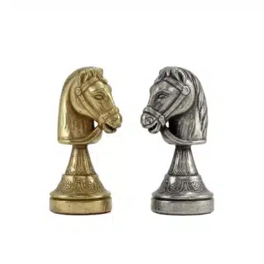 Jeu d'Échecs Staunton - Échiquier en Bois de Bruyère et Bois d'Orme avec Tiroir & Pièces en Métal – Image 14