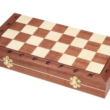 Jeu d'Echecs Pliable en Bois Olympic – Image 7