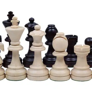 Jeu d'Echecs et Echiquier Pliable en Bois avec Rangement – Image 7