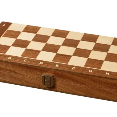 Petit Jeu d'Echecs en Bois Economique – Image 6