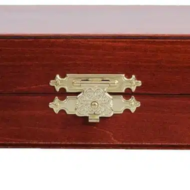 Coffret de Rangement en Bois Pieces Echecs Staunton - Hauteur du Roi 9 cm – Image 4