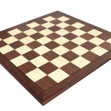 Pieces Echecs en Bois de Rose Staunton et Echiquier en Bois de Noyer et Erable – Image 4