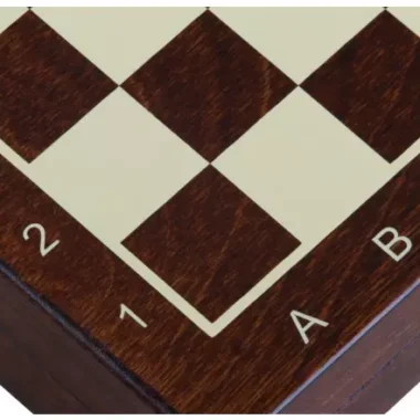 Jeu d'Echecs Magnétique Mini en Bois – Compact et Pratique pour Voyager