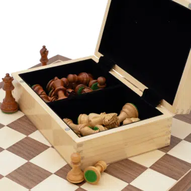 Boîte de rangement élégante pour le jeu d'échecs Fierce Knight - Le Palais Des Echecs