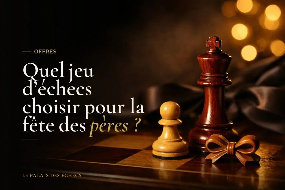Quel jeu d'échecs choisir pour la fête des pères ?